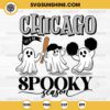 Chicago White Sox Baseball Spooky Season SVG, Let’s Go Chicago White Sox Ghost Halloween SVG