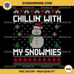 Chilling With My Snowmies PNG