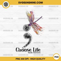 Choose Life Suicide Awareness PNG