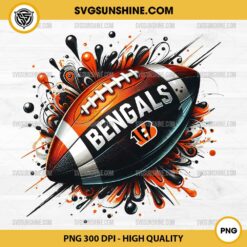 Cincinnati Bengals PNG Sublimation Designs