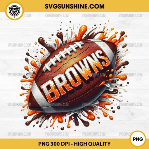 Cleveland Browns PNG Sublimation Designs