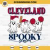 Cleveland Guardians Baseball Spooky Season SVG, Let’s Go Cleveland Guardians Ghost Halloween SVG