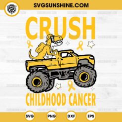 Crush Childhood Cancer SVG