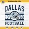 Dallas Cowboys Football SVG, Dallas Cowboys Est 1960 SVG, Dallas Cowboys SVG