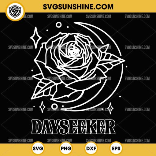 Dayseeker Band SVG, Dayseeker Rose Flower SVG