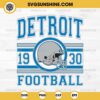 Detroit Lions Football SVG, Detroit Lions Est 1930 SVG, Detroit Lions SVG