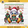 Disney Donald Duck Ugly Christmas Sweater PNG, Donald Duck Christmas PNG File