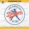 Dodgers Est 1883 SVG, Los Angeles Dodgers Est 1883 SVG File