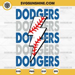 Dodgers SVG PNG, Baseball SVG, Dodgers SVG