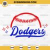 Dodgers Svg, Dodgers Baseball Svg, LA Dodgers Svg Png