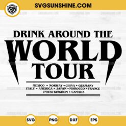 Drink Around The World Tour SVG