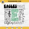 Eagles SVG, Eagles Typography SVG, Philadelphia Football SVG