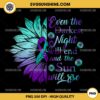 Even The Darkest Night Will End And The Sun Will Rise, Suicide Awareness Quote PNG