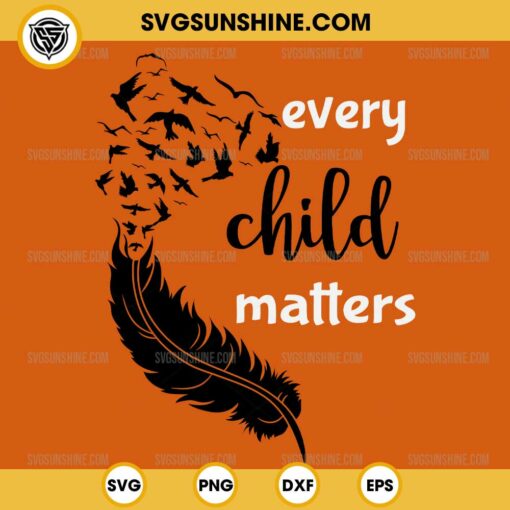 Every Child Matters Flying Birds SVG PNG DXF EPS