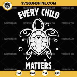 Every Child Matters Turtle SVG PNG DXF EPS