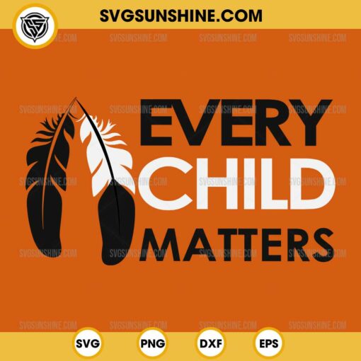 Feather Every Child Matters SVG PNG DXF EPS