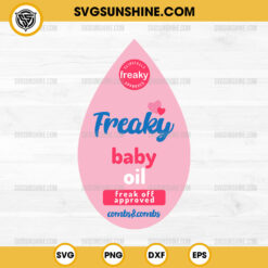 Freaky Baby Oil SVG, The Diddler Funny SVG PNG File