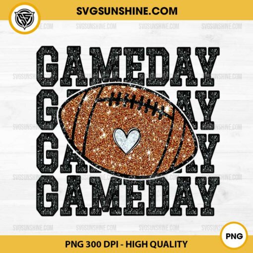 Game Day Football PNG