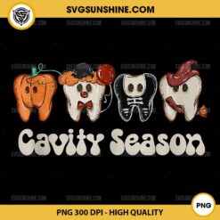 Gavity Season Dental Fall PNG, Halloween Dental PNG