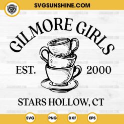 Gilmore Girls Stars Hollow SVG