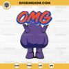 Grimace OMG Mets SVG PNG, New York Mets OMG SVG