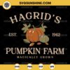 Hagrid's Pumpkin Farm SVG, Hagrid Harry Potter Pumpkin Halloween SVG