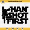 Han Shot First SVG