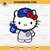 Hello Kitty Chicago Cubs SVG PNG Cut Files