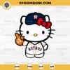 Hello Kitty Houston Astros SVG PNG Cut Files