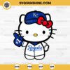 Hello Kitty Kansas City Royals SVG PNG Cut Files