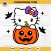 Hello Kitty Little Pumpkin Halloween SVG