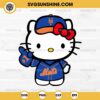 Hello Kitty New York Mets SVG PNG Cut Files