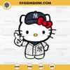 Hello Kitty New York Yankees SVG PNG Cut Files