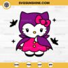 Hello Kitty Vampire SVG, Sanrio Halloween Hello Kitty SVG