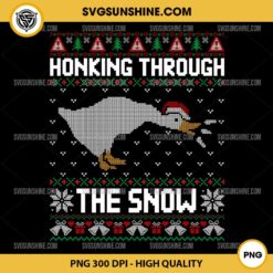 Honking Through The Snow PNG