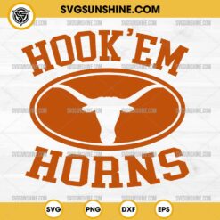 Hook Em Horns SVG PNG, Texas Longhorns SVG, Texas State SVG