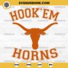 Hook Em Horns SVG, Texas Longhorns Football SVG