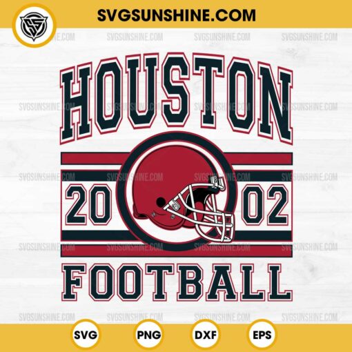 Houston Texans Football SVG, Houston Texans Est 2002 SVG, Houston Texans SVG