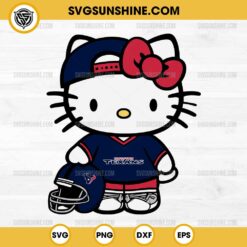 Houston Texans Hello Kitty SVG PNG File