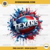 Houston Texans PNG Sublimation Designs