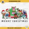 Inside Out Merry Christmas PNG, Inside Out Characters Christmas Light PNG Sublimation Designs