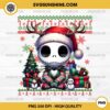 Jack Skellington Ugly Christmas Sweater PNG, Horror Killer Christmas PNG, Christmas Horror PNG