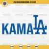 KamaLA Dodgers SVG, Kamala Harris Los Angeles Dodgers SVG PNG