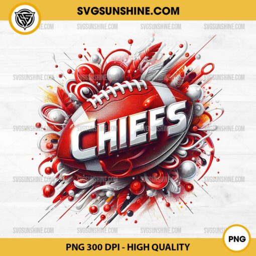 Kansas City Chiefs PNG Sublimation Designs