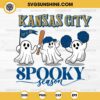 Kansas City Royals Baseball Spooky Season SVG, Let’s Go Kansas City Royals Ghost Halloween SVG