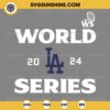 LA Dodgers 2024 World Series SVG