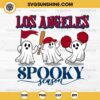 Los Angeles Angles Baseball Spooky Season SVG, Let’s Go Los Angeles Angles Ghost Halloween SVG