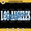 Los Angeles Dodgers SVG, LA Dodgers SVG, Dodgers SVG