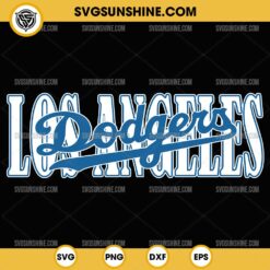 Los Angeles Dodgers SVG, LA Dodgers SVG, Dodgers SVG