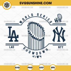 Los Angeles Dodgers Vs New York Yankees 2024 World Series SVG